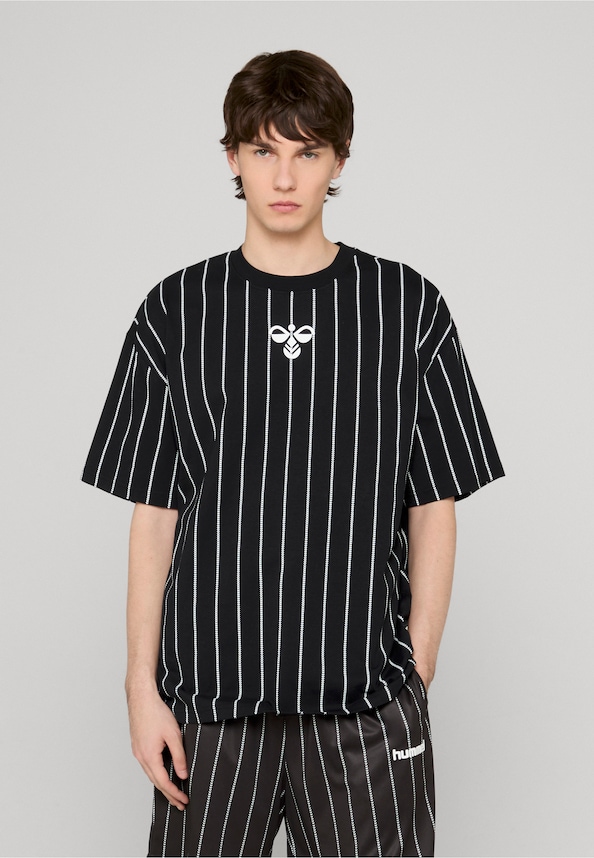 Chevron Pinstripe T-Shirt-0