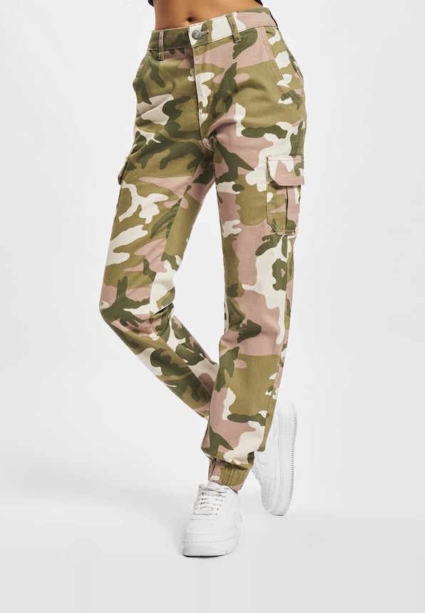 Ladies High Waist Camo-1