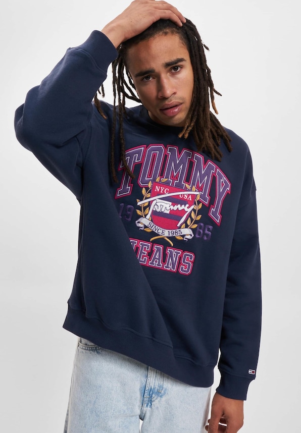 Tommy Jeans College Crew Sweater-0