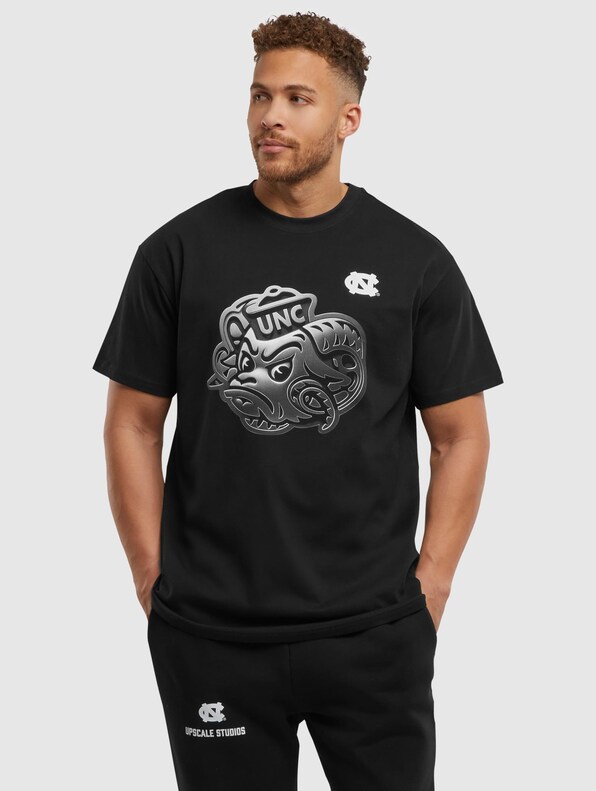 Mister Tee Upscale North Carolina Chrome Logo Oversize Tee-0