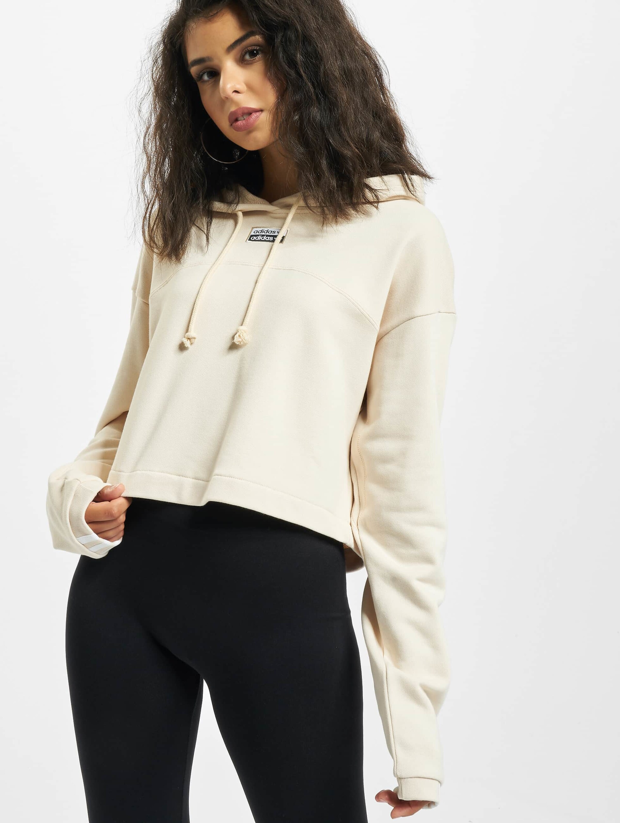 Adidas cropped hoodie cheap linen