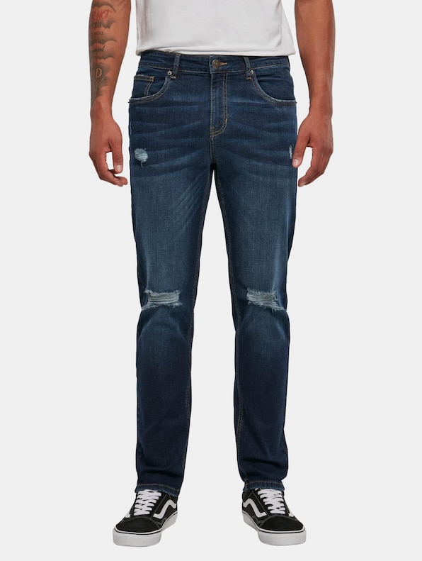 Distressed Strech Denim-2