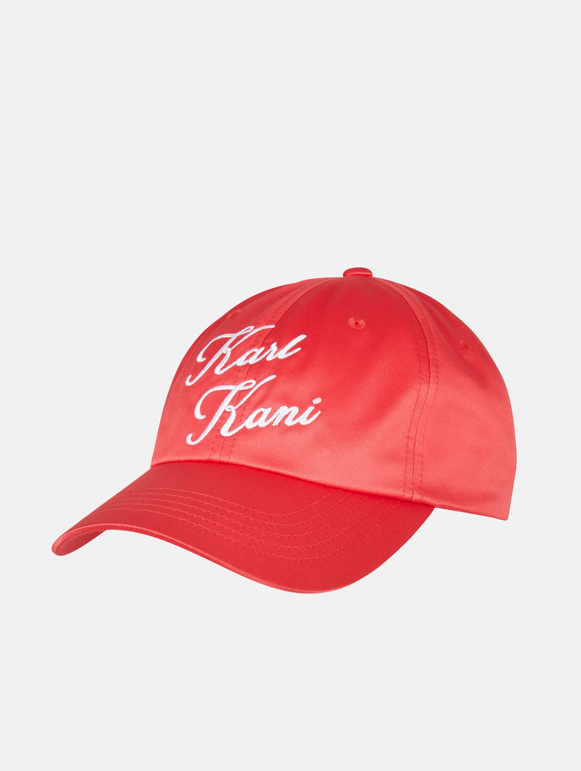 Karl Kani Signature Satin Cap red Mannen op kleur rood, Maat ONE_SIZE