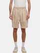 Logo Stitched Linen Shorts-2