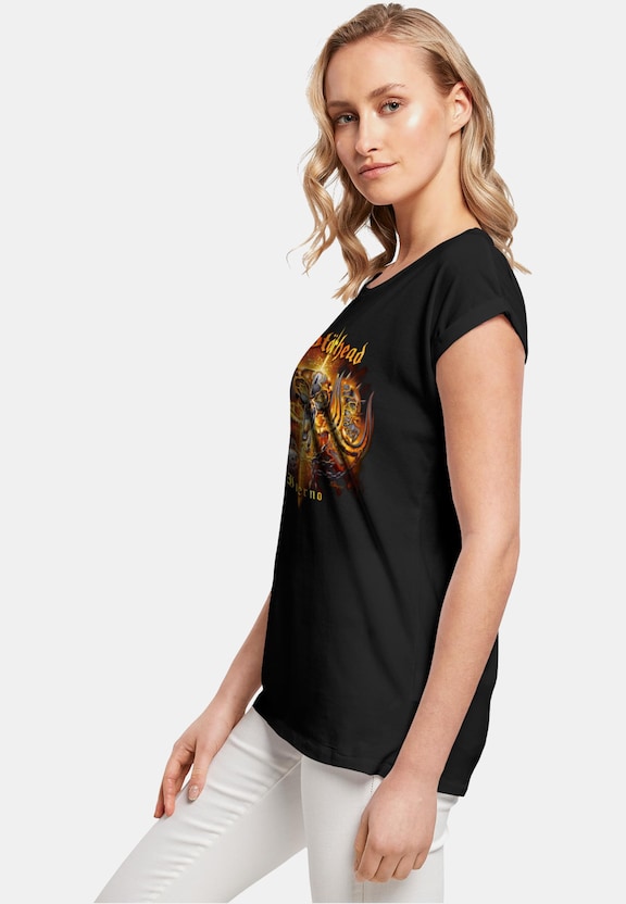 Ladies Motorhead - Inferno Cover Extended Shoulder Tee-2