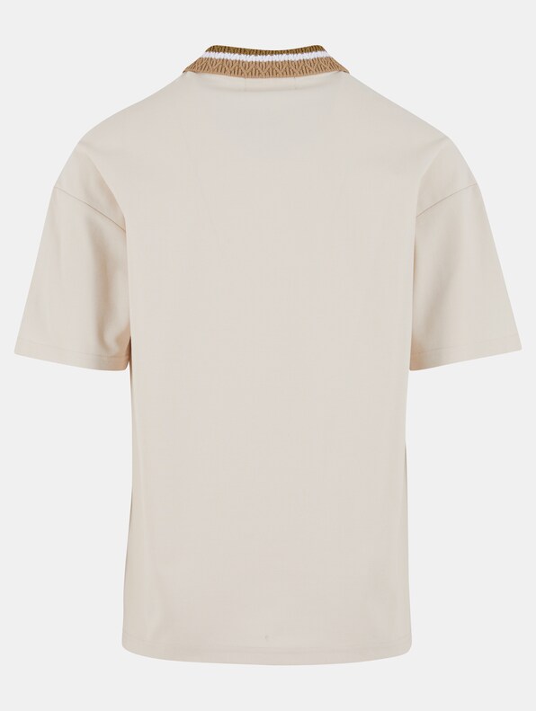 ACL Knit Collar Oversized Polo-5