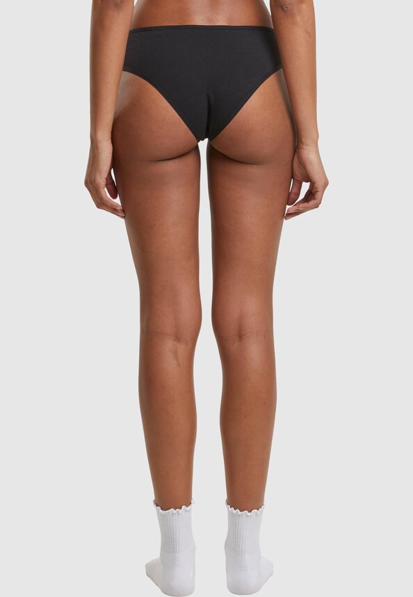 Ladies Basic Cotton Brazilian 5-Pack-1