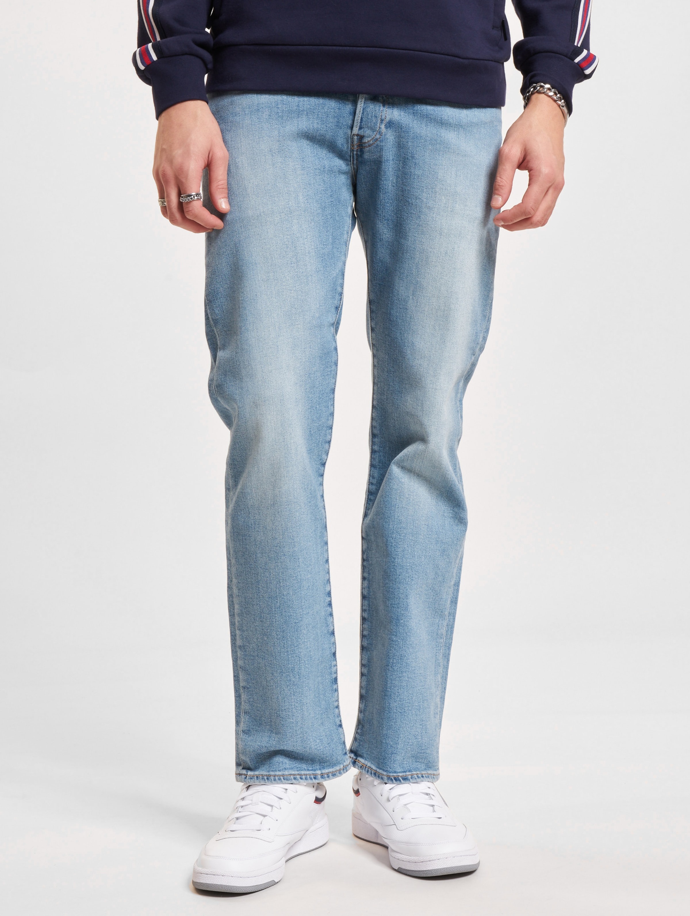Levi's Levi's® 501 Original Straight Fit Jeans Männer,Unisex op kleur blauw, Maat 3634