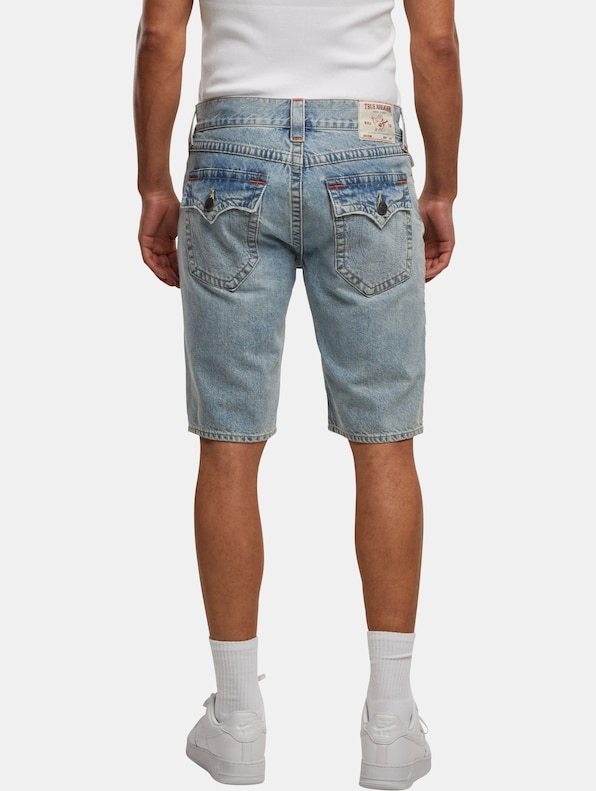 True Religion RICKY SN FLAP LIGHT SHORT FRAY HEM-1