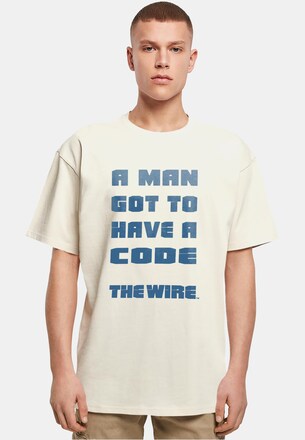 The Wire A Man Heavy Oversize Tee