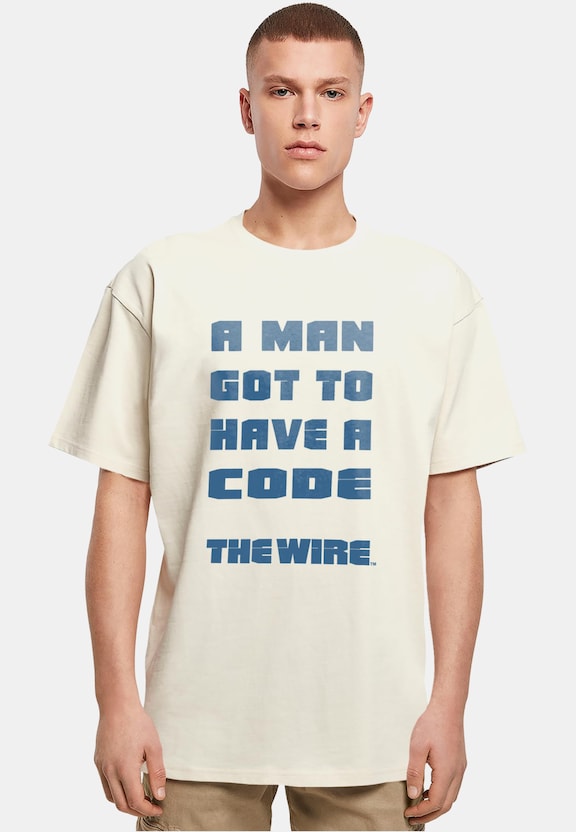 The Wire A Man Heavy Oversize Tee-0