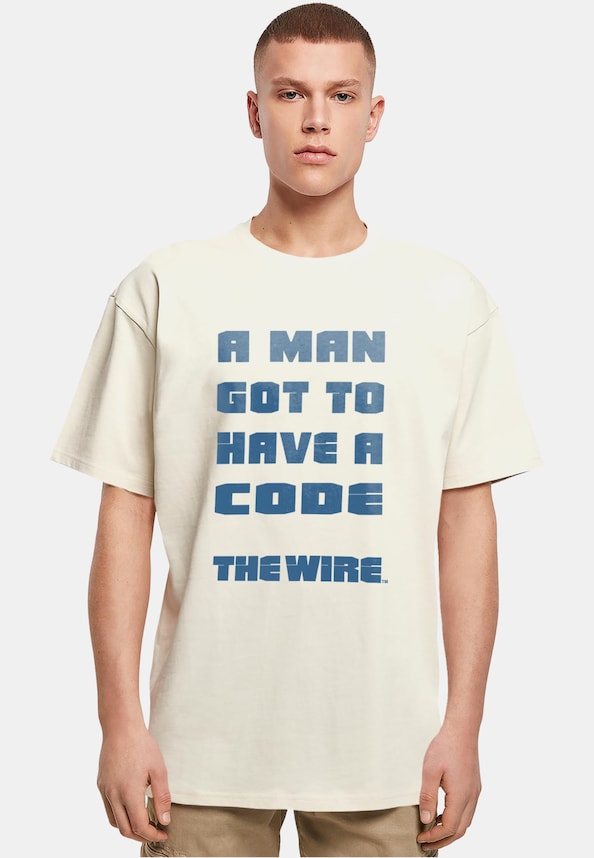 The Wire A Man Heavy Oversize Tee-0