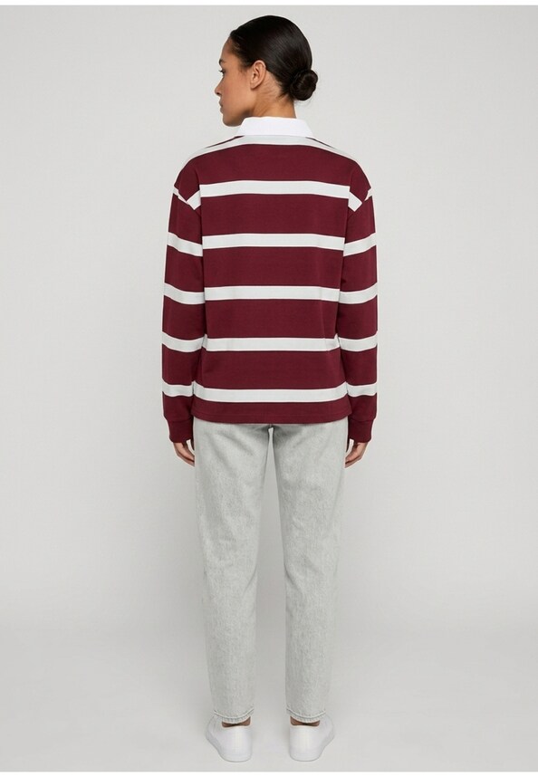 College Stripe Boxy Rugby-1