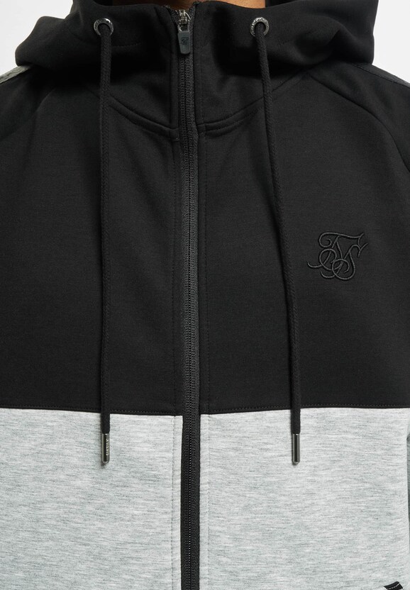 Sik Silk Motion Tape Zip Through Hoody Sweat Suit-4