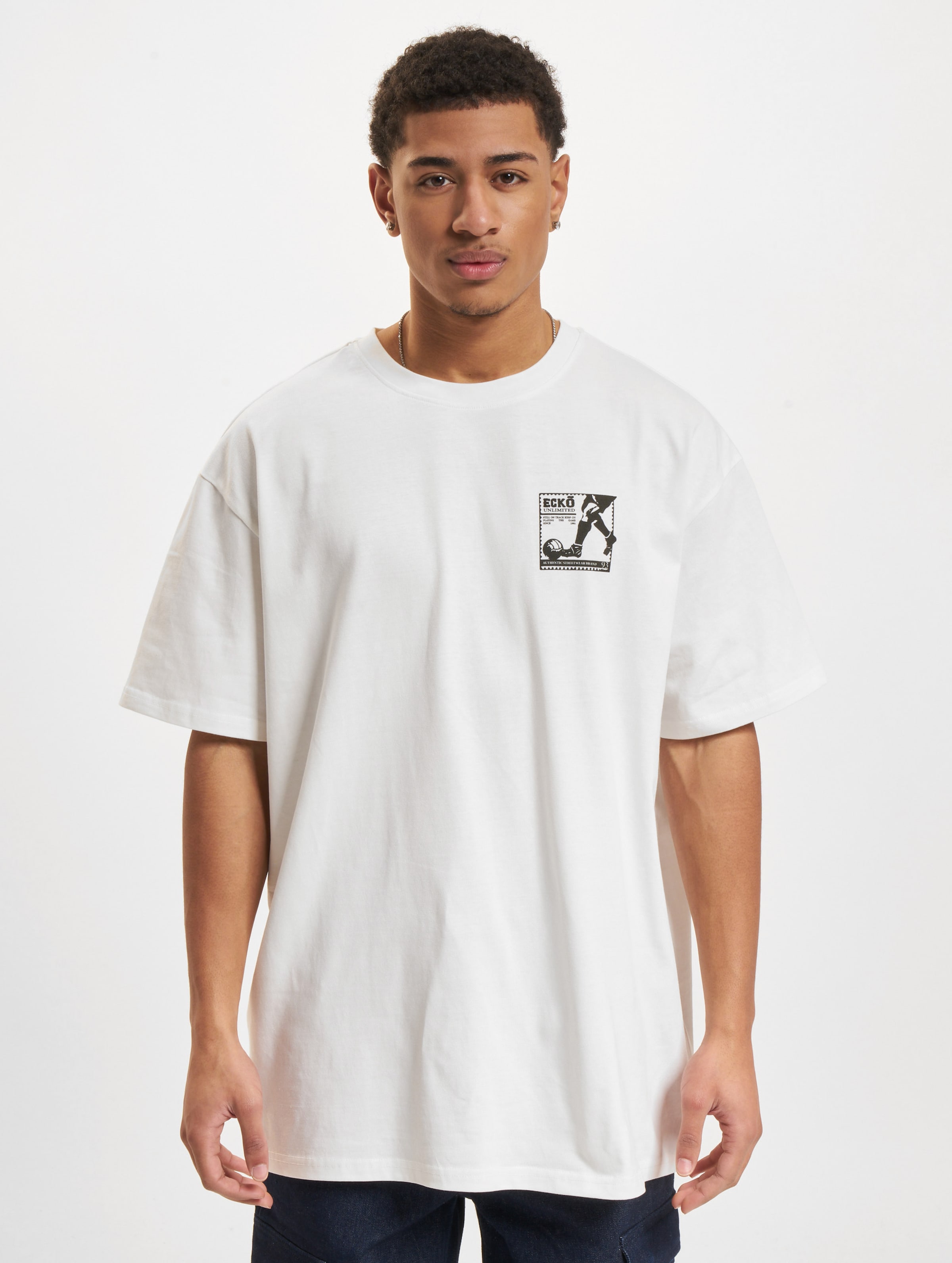 Ecko Unltd. Stamp T-Shirts Mannen op kleur wit, Maat XL
