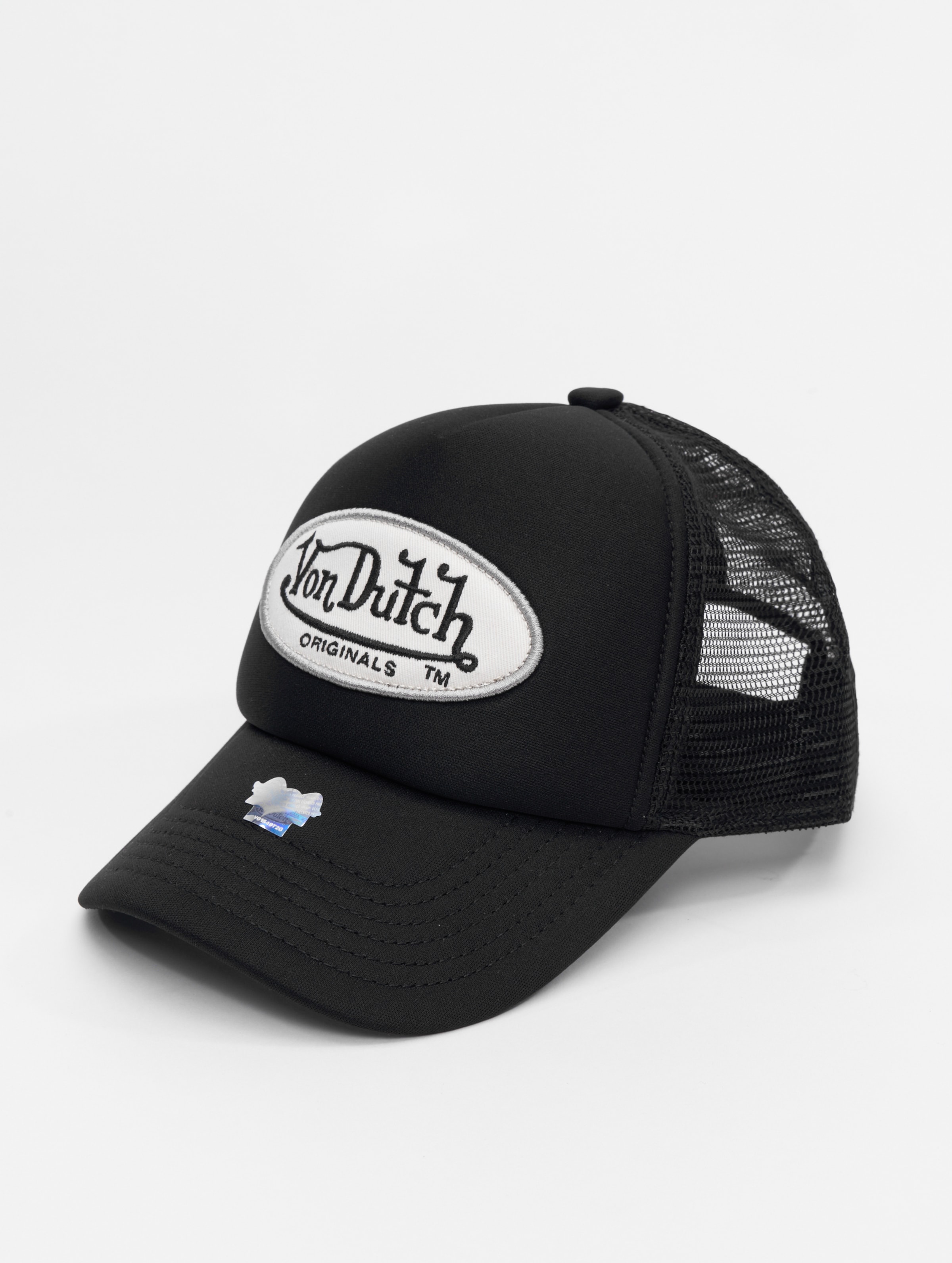 Von Dutch Pet - Zwart - Fall '23 Collectie - One Size - Baseball Cap Heren - Trucker Cap - Pet Heren Volwassenen - Pet Dames - Petten