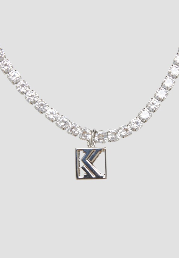 KK Og01 Diamond Tennis Necklace-0