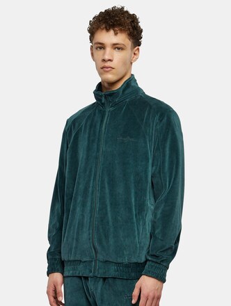 Sean John Script Logo Essential Velours Trackjacket