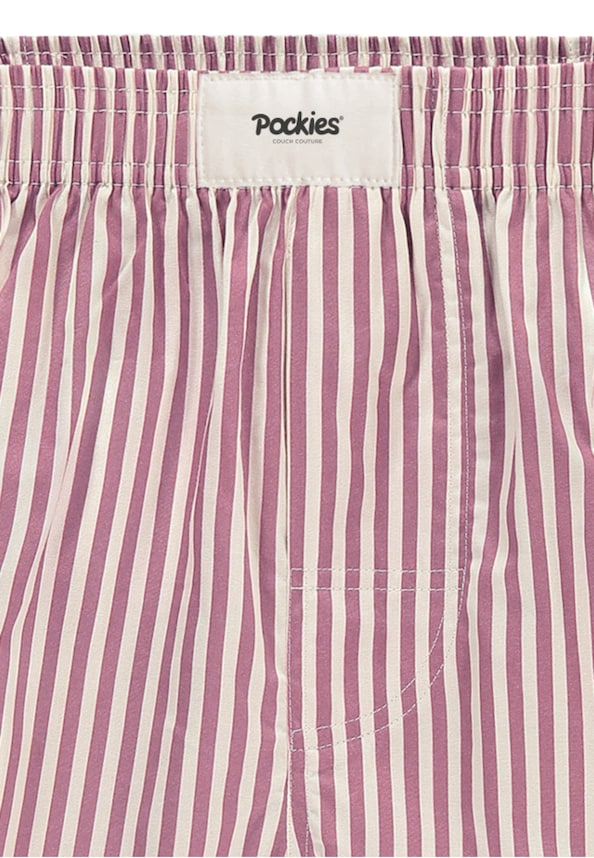 Pink Striped - Boyfriend Boxers-5