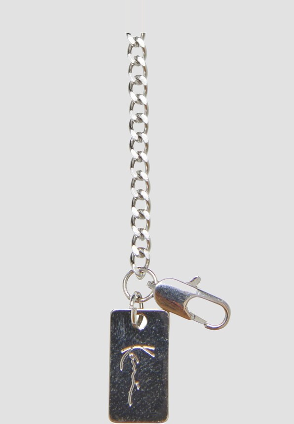 Rhinestone Pendant Cuban Link Chain-3