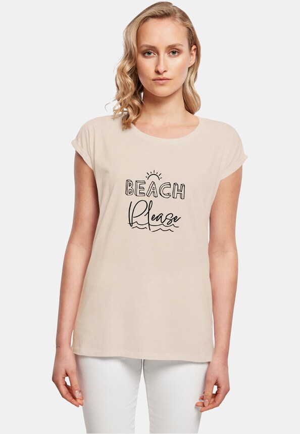 Ladies Beach Please Extended Shoulder-0