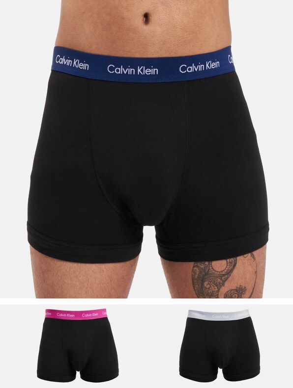 Calvin Klein 3 pack Cotton Stretch trunks, ASOS