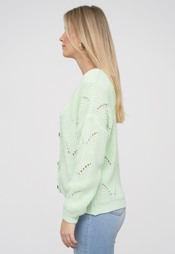 Knit Cardigan with buttons-2