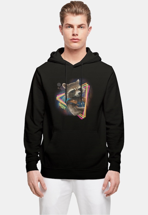 Guardians Of The Galaxy Vol.2 - Neon Rocket Basic Hoody-0
