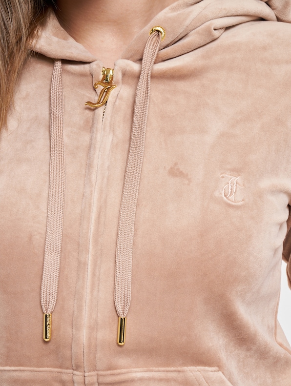Juicy Couture Robertson Gold Hardware Zip Hoodie-3