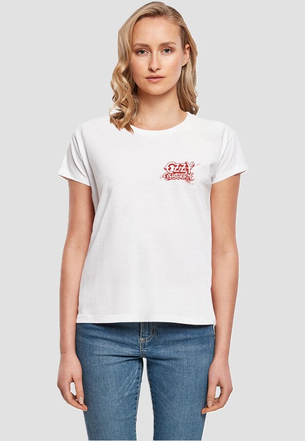 Ladies Ozzy Osbourne - Patient 9 Box Tee-0