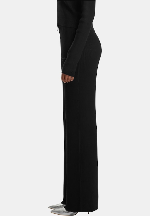 Small Signature Knit Wide Leg-2