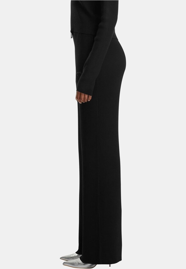 Small Signature Knit Wide Leg-2