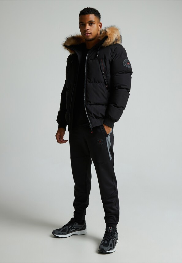 NAVAX HOODED BOMBER JACKET-2