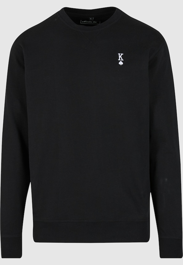 King Sign EMB Light Crew Sweatshirt-4