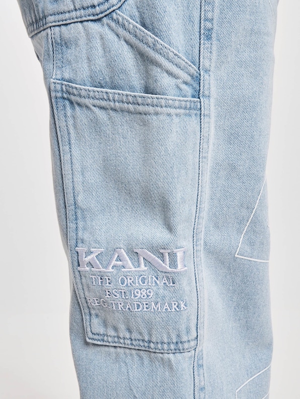 KK Og Baggy Workwear Logo Print Denim-7