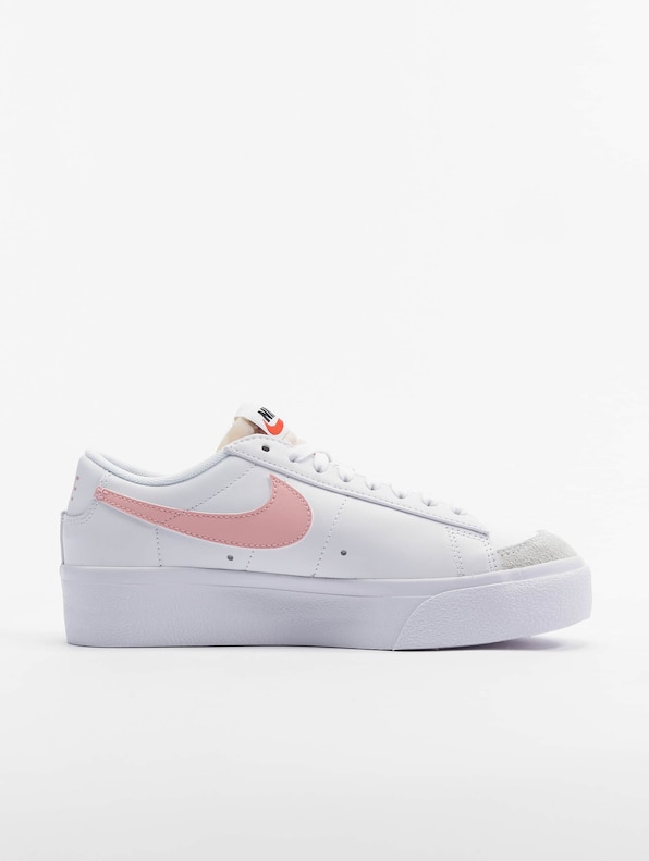 Nike Blazer Low Platform Sneakers White/Pink Glaze/Summit-2