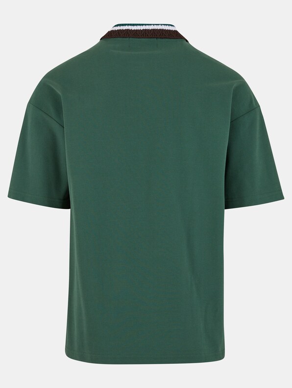 ACL Knit Collar Oversized Polo-5