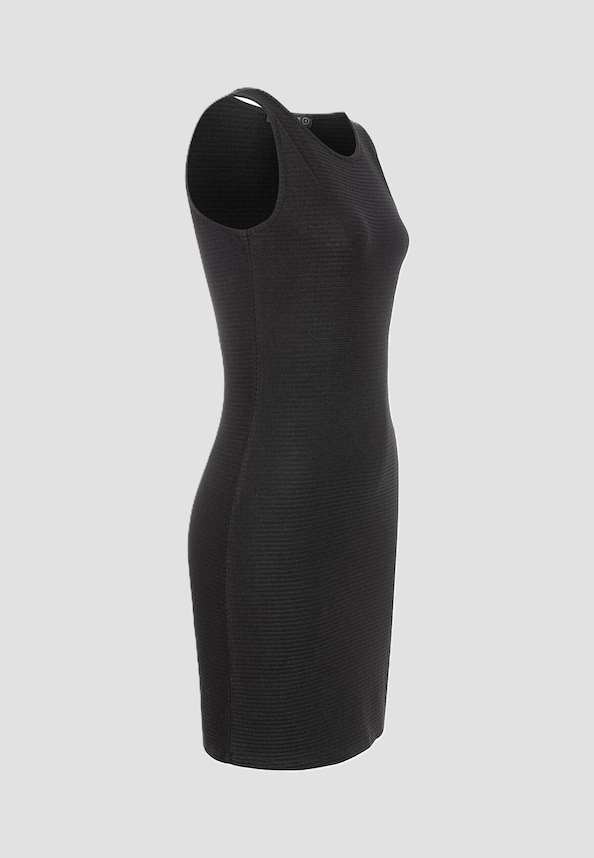 Cloud5ive Kleid Ärmellos Rundhals-2