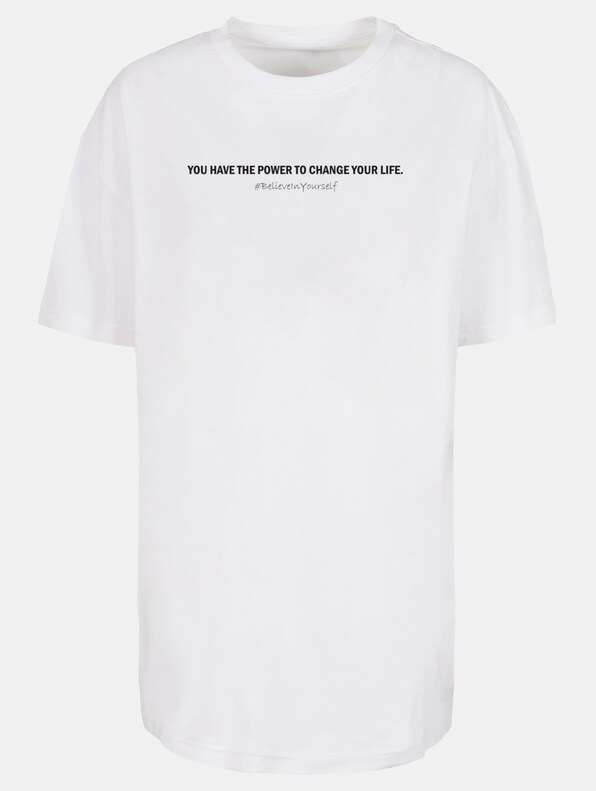 Ladies WD - Believe In Yourself Oversized Boyfriend-2