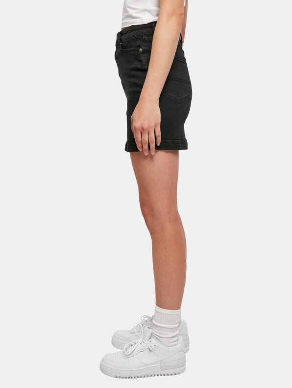 Ladies Organic Stretch Denim Mini -2