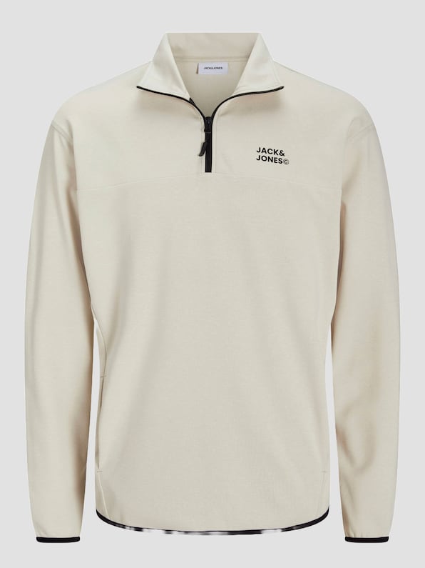 Matty Logo Sweat Half Zip-0