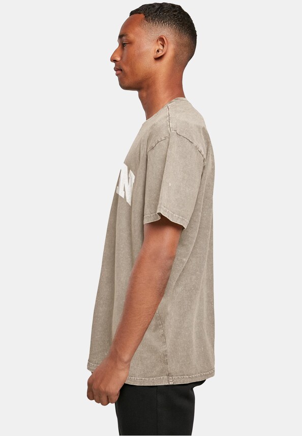 Berlin Wording - Acid Washed Oversize Tee-2
