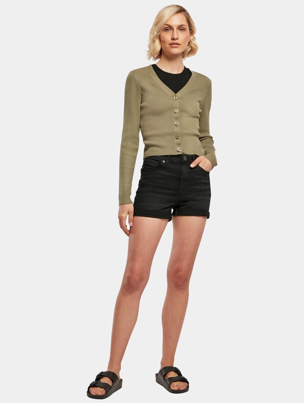 Ladies Short Rib Knit-3