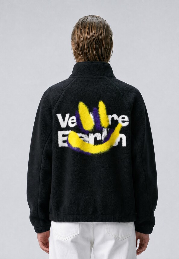 SMILE SHERPA JACKET-3