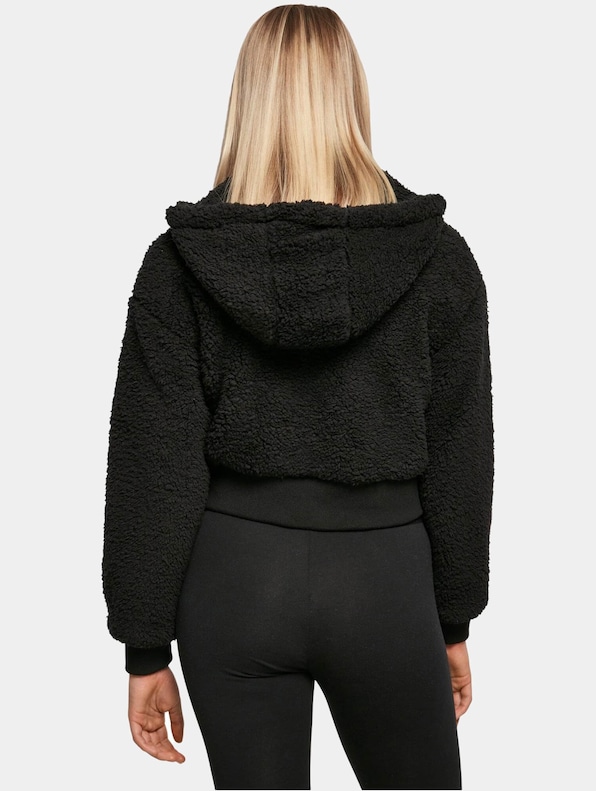 Ladies Short Oversized Sherpa-1