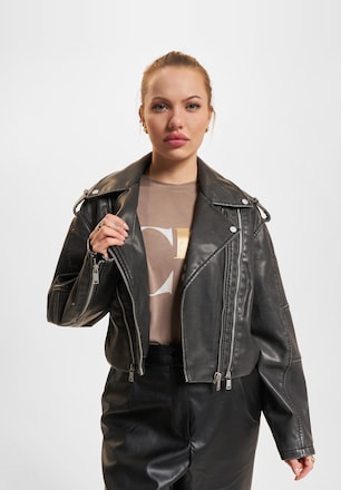 Casey Faux Leather Washed