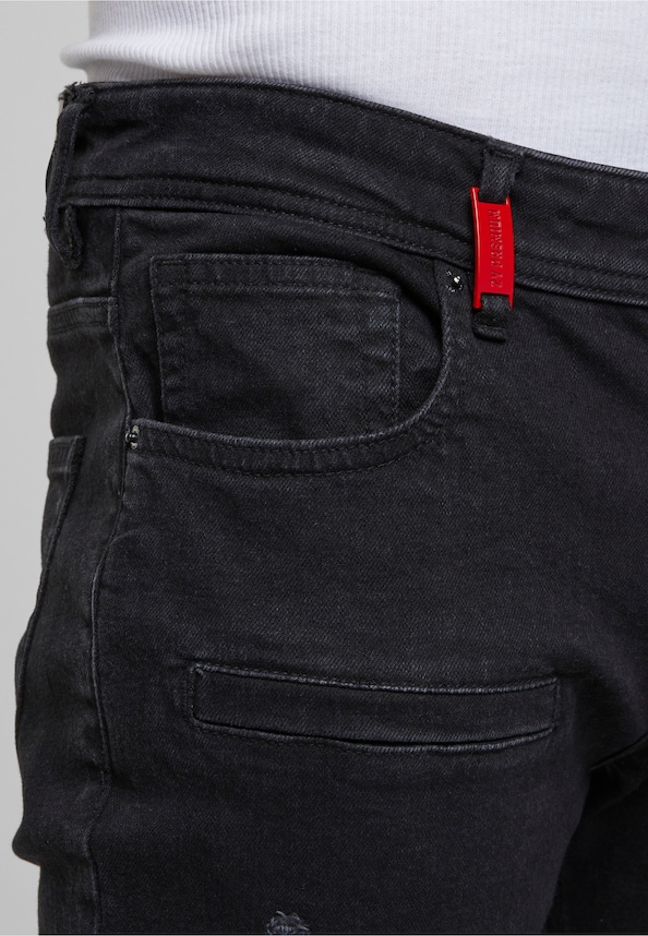 Oscar Ripped Slim Fit Jeans-5