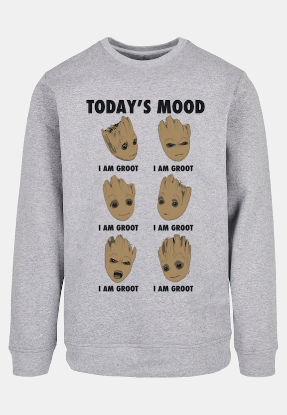 Guardians Of The Galaxy Vol 2 - Groot Todays Mood Crewneck-4