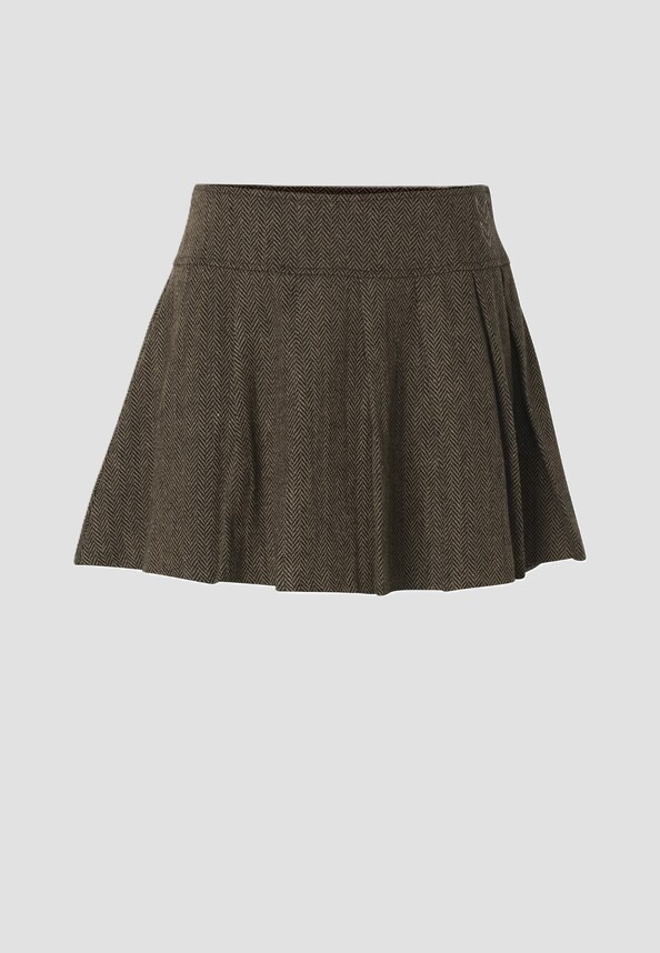 Chevron Herringbone Pleated-4