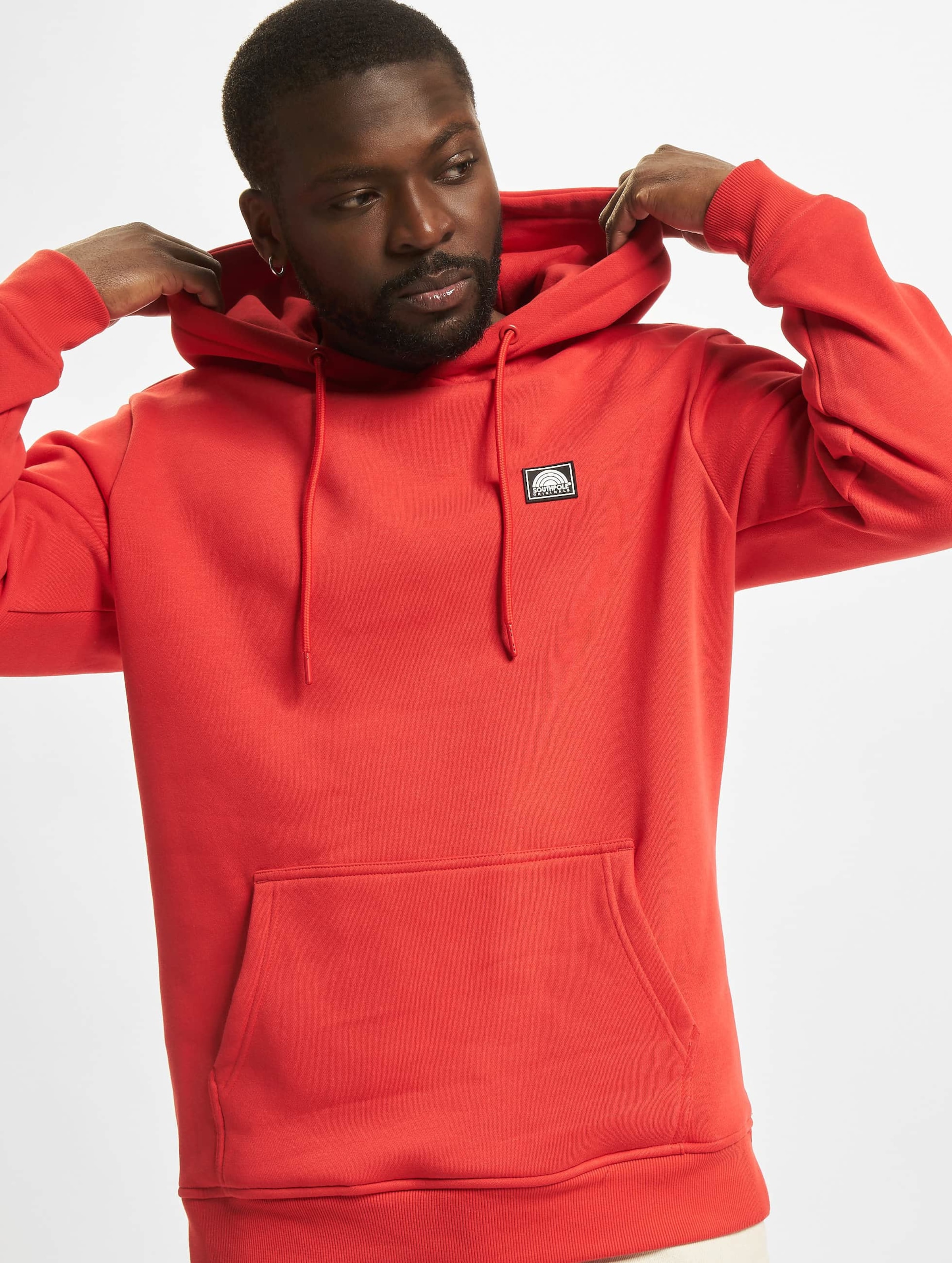 The north face shop square logo hoodie